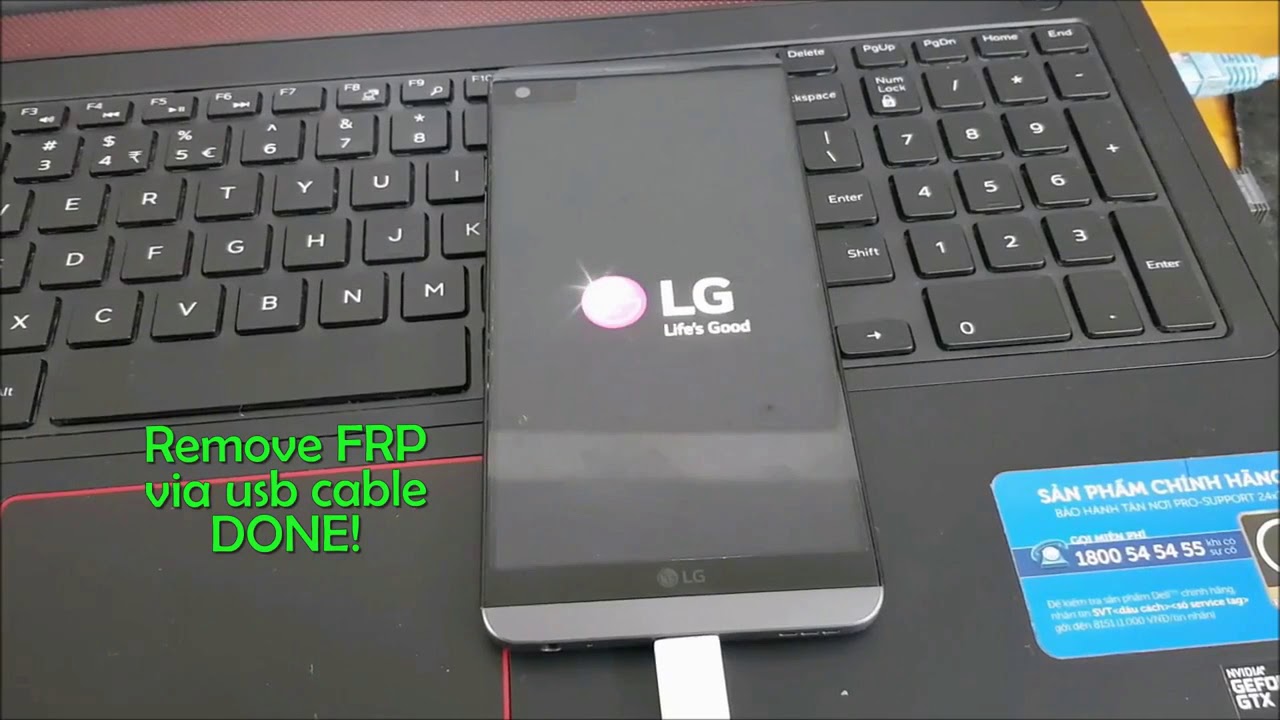Remove FRP Google Account LG Q6 V20 M700H M700 M700A X600SLK Android 7