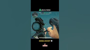 609m sniper shots Delta Force Mobile #battlefield #deltaforcemobile #deltaforce