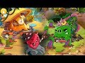 Angry Birds Epic - All Bosses & Ending