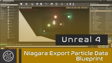 UE4 - Niagara Export Particle Data to Blueprint - Collision