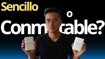 ¿Cómo DIFERENCIAR un INTERRUPTOR sencillo de un CONMUTABLE?
