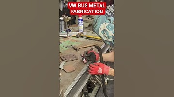 Custom VW Bus Metal Fabrication #restoration #volkswagen
