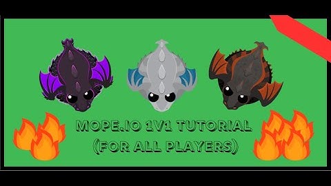 The EASIEST Mope.io 1v1 tutorial