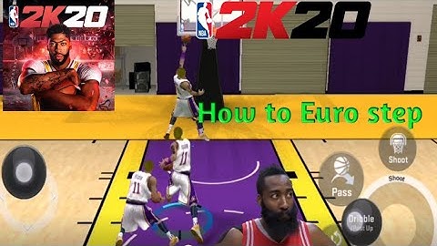 Nba 2k20 mobile how to eurostep tutorial