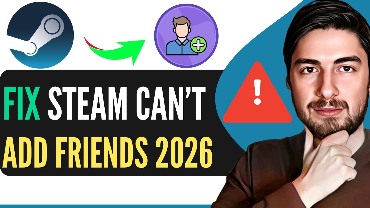 Как исправить проблему с невозможностью добавления друзей в Steam (2026)