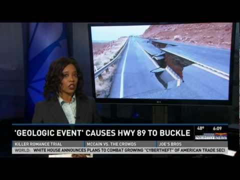U.S. 89 Arizona Highway Collapse Explanation