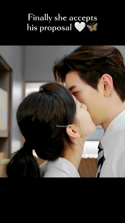 She kissed him 🙈💋 || Chinese drama 🎭:- My Boss 💓 || #cdramas #asiandrama #myboss