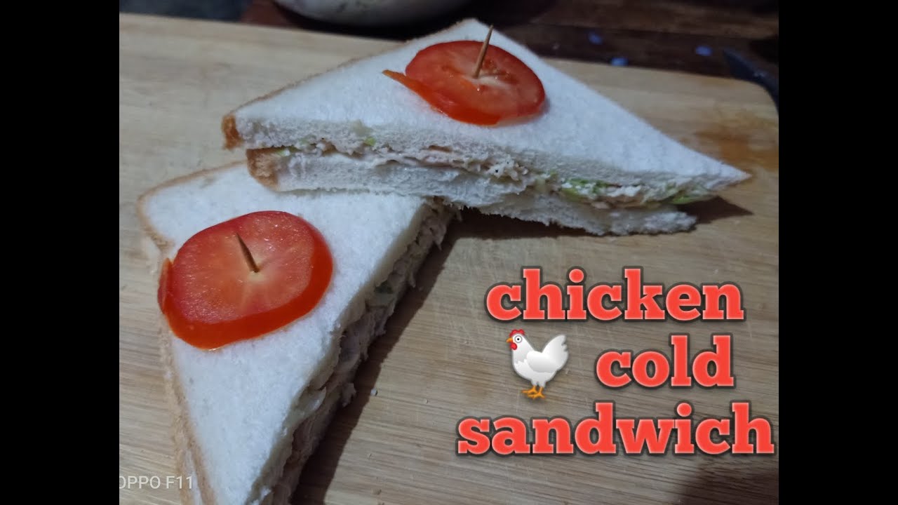 HOW TO MAKE Chicken Cold cut Sandwich Simple & Easy Recipe Chicken