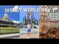 Disney world vlog day 1  magic kingdom rides without genie grand floridian cafe dinner  more