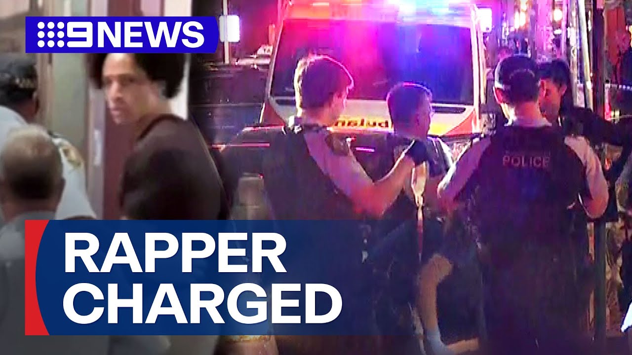 Drill rapper named as accused killer after Marrickville stabbing | 9 News Australia