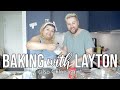 Baking with layton  also chloe again