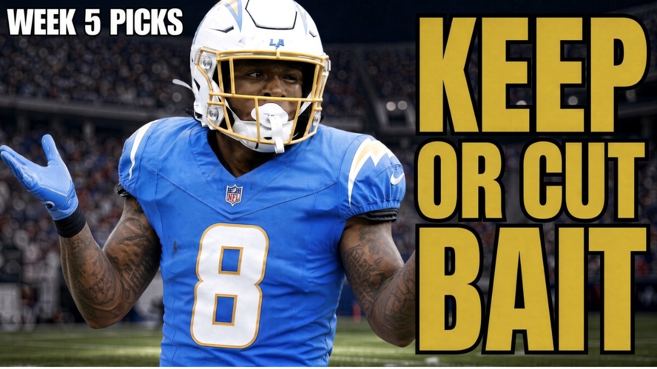 NFL Week 5 Fantasy Picks: Stop Waiting on Hampton, Egbuka, and These Starts