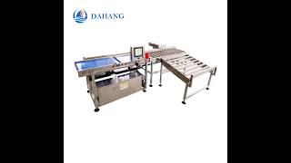 Beverage Carton Weight Checker Machine | Automatic Checkweigher with Rejecting for Drinks Production