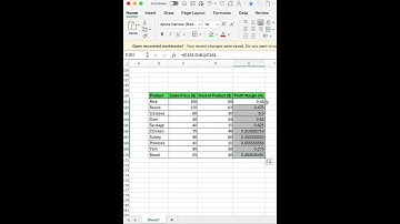 Excel: Calculate Profit Margin (Step-by-Step)
