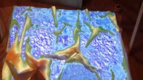 Augmented Reality Sandbox - Day5 - Calibration after moving