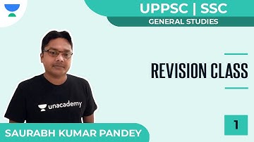 Revision Class-1 | General Studies | UPPSC | SSC | Saurabh Kumar Pandey