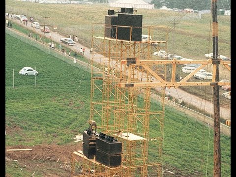 1969 Woodstock stage build..... - YouTube