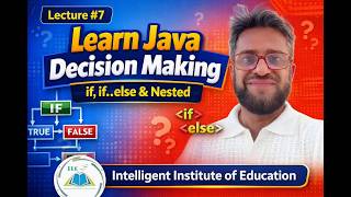 #7 Decision Making in Java Explained — if, if-else & Nested if (with Flowchart, Examples & Programs)
