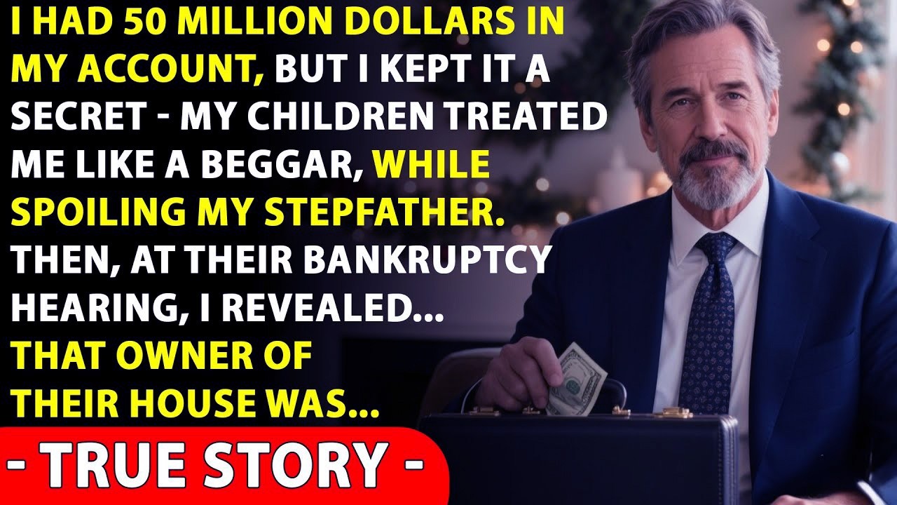I Had $50 Million Dollars, But I Kept It a Secret - Kids Treated Me Like a Beggar, Then I Opened Up