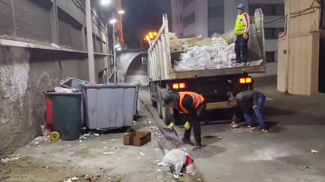 لجنة حي ميرامار تنظيف بالتنسيق مع مندوبية الأمير 