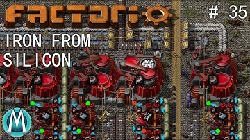 [Factorio 1.1 4K] Angel/Bobs Ep 35: Iron From Silicon (Tutorial/Walkthrough)
