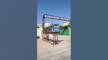 Gurugram University Gurgaon