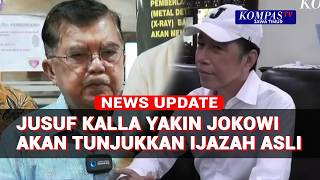 Jokowi Akhirnya Buka Suara Soal JK yang Yakin Ia Akan Tunjukkan Ijazah Asli