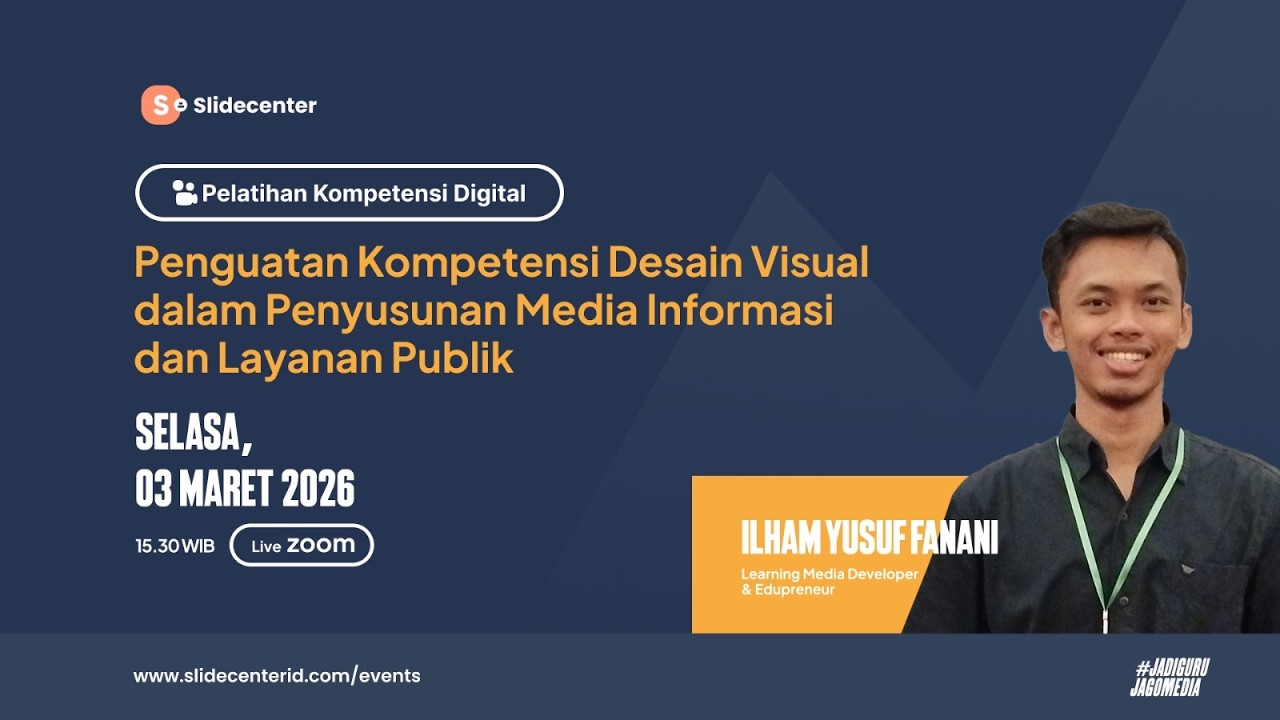 Penguatan Kompetensi Desain Visual dalam Penyusunan Media Informasi dan Layanan Publik - PKD #Day1