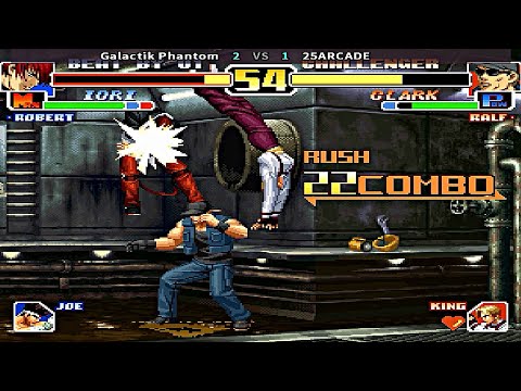 KOF 99 - Evolution Ultra Remix [Hack] - Galactik Phantom vs 25ARCADE