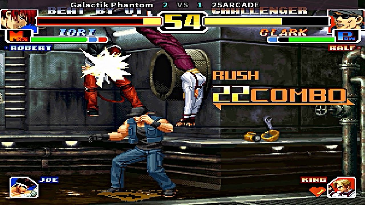 KOF 99 - Evolution Ultra Remix [Hack] - Galactik Phantom vs