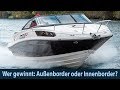 Bayliner VR5 Cuddy OB Test// 3 Gründe warum der Außenborder besser ist als die VR5 mit Innenborder