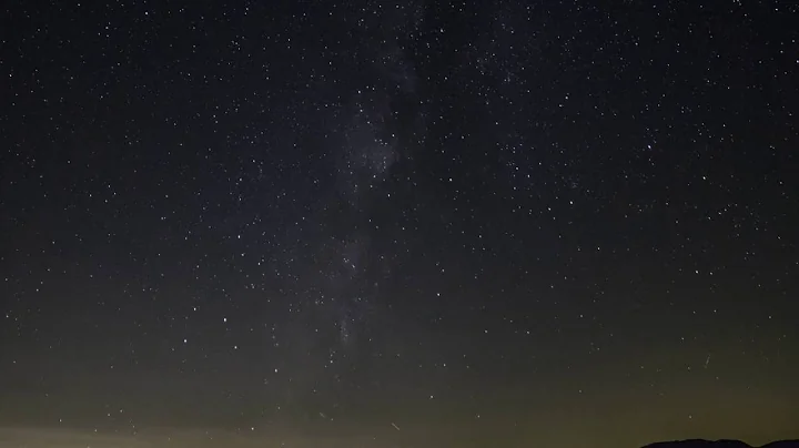 Perseid Meteor Shower over Joshua Tree National Park 8-12-16