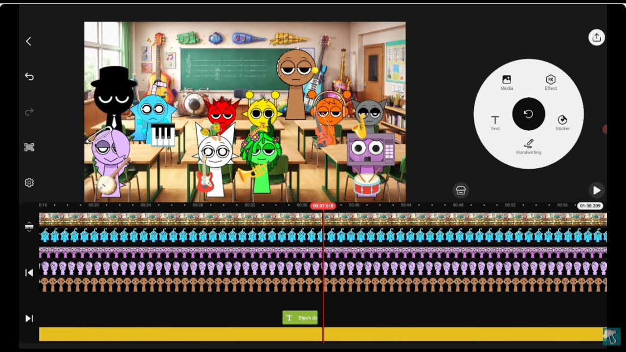 Musical Instruments Episode Made Up Musical Instruments (Season 6 Episode 39) Sprunki Kinemaster ...