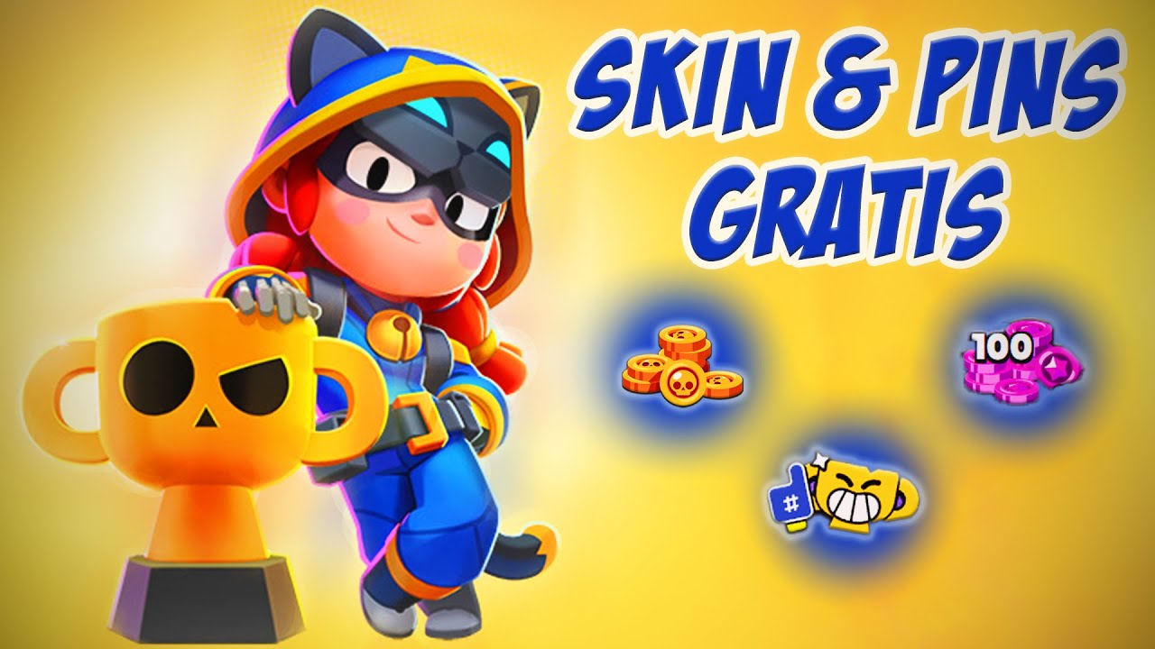 Como obter Brawl Stars Cat Burglar Jessie Skin de graça?