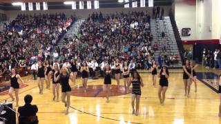 Coronado Cougarettes Jazz routine at the Fine Arts Assembly '11