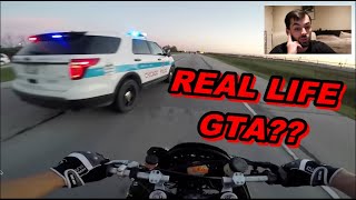 Bikers vs cops - motorcycle police ...