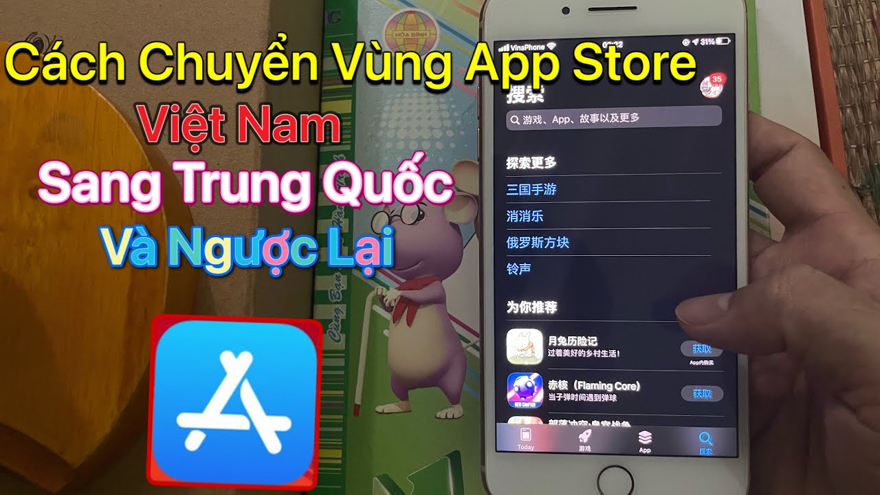 Hướng dẫn cách chuyển vùng App Store sang Trung Quốc