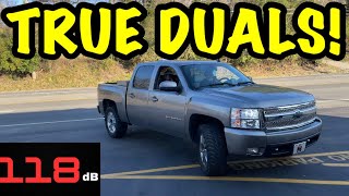 We Straight Piped a 2008 Chevy Silverado 5.3L V8!