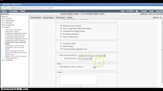 VBPSS:  Printing a Progress Report in MiStar