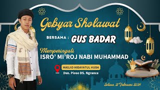 GEBYAR SHOLAWAT & PERINGATAN ISRO' MI'ROJ NABI MUHAMMAD SAW