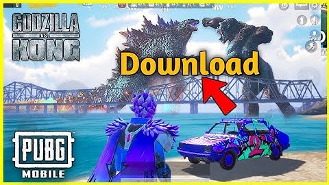 PUBG MOBILE x GODZILLA VS KONG Download kaise kren Full tutorial how to download pubg GODZILLA virso
