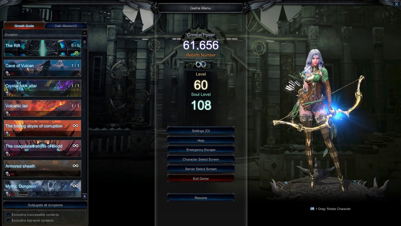 MU Legend Whisperer 40-60 Level Summary