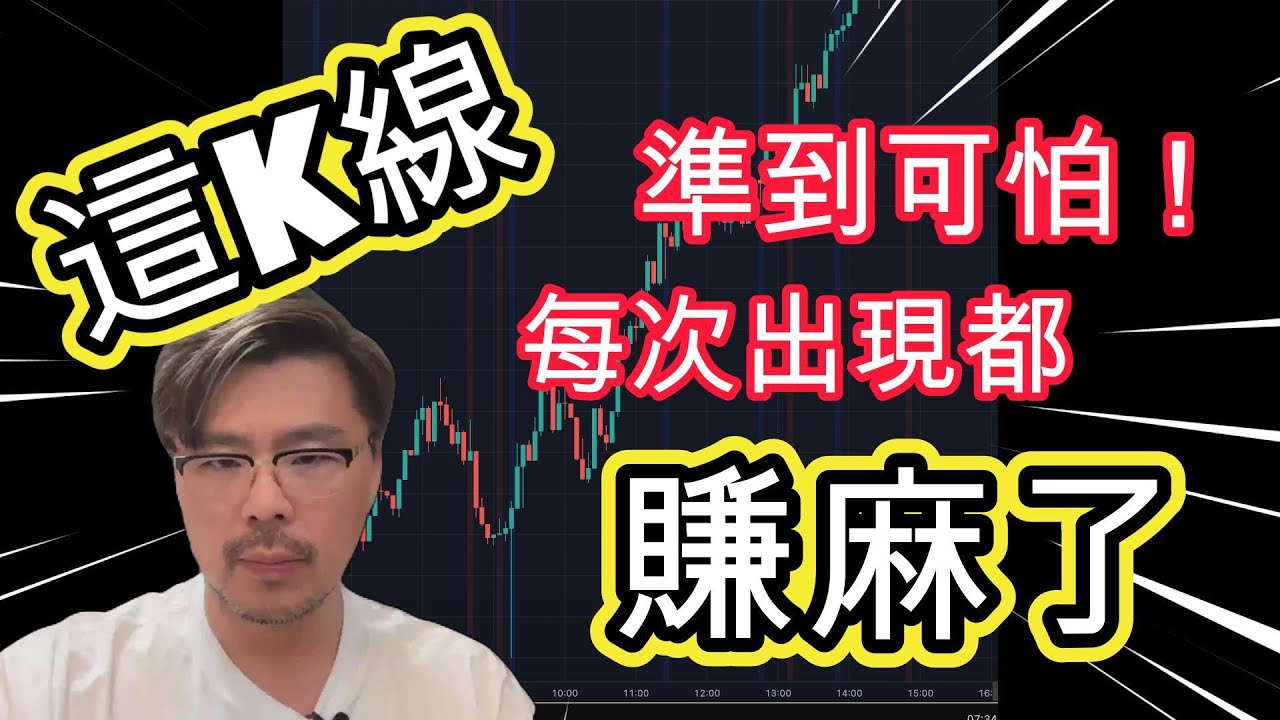 「這根K線準到可怕！每次出現都賺瘋了！」＃技術線分析教學＃裸Ｋ交易