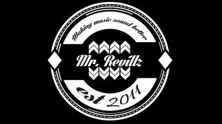 Making of - Mr. Revillz logo