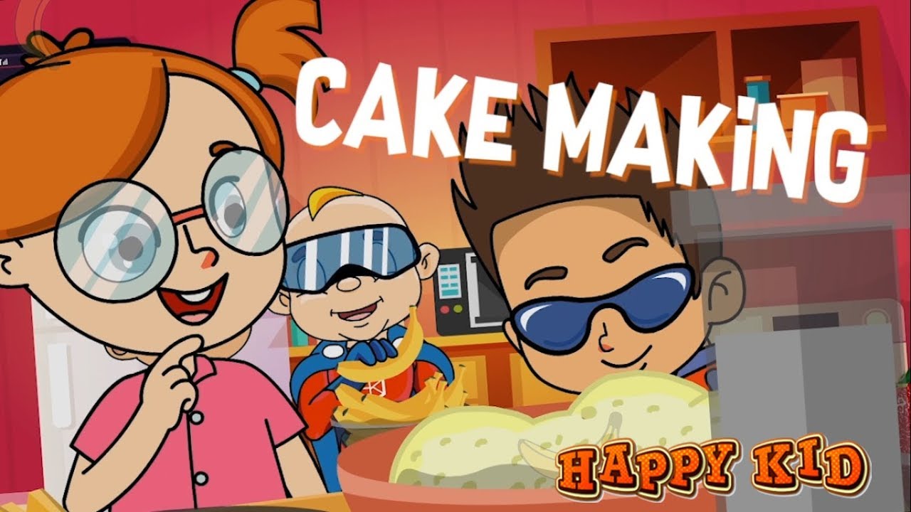 Happy Kid | Episode 5 | Cake Making | Kochu Tv | Malayalam - YouTube