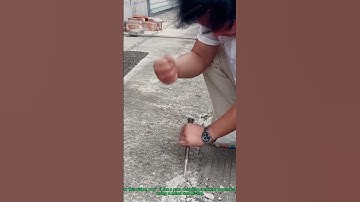 How to Chisel Concrete with a Chisel & Fist