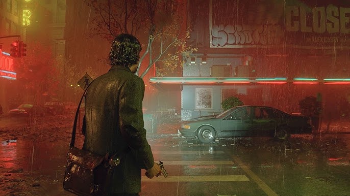 Stunning visuals in Alan Wake 2