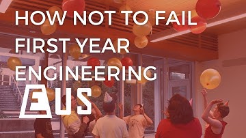 How Not to Fail First Year Engineering