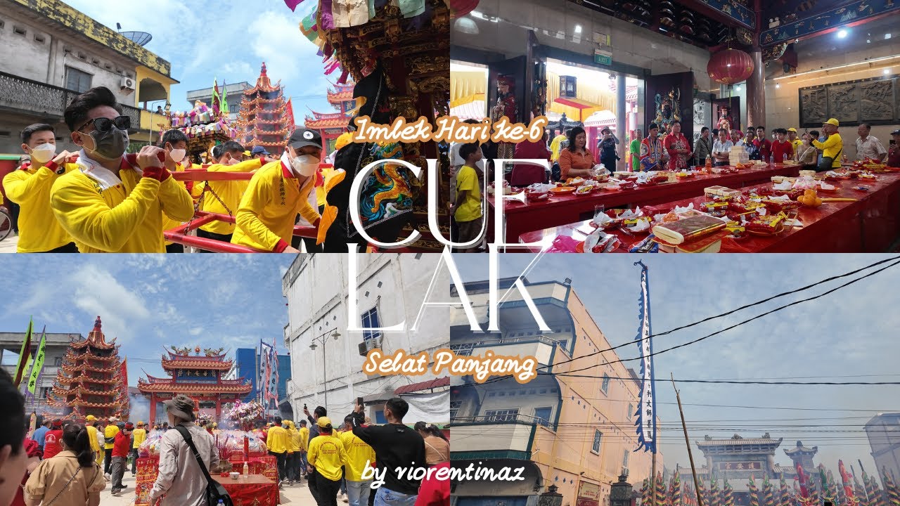 Cue Lak, Imlek hari ke-6 di Selat Panjang, Meranti 2025 Dokumentasi - Chinese New Year Vlog