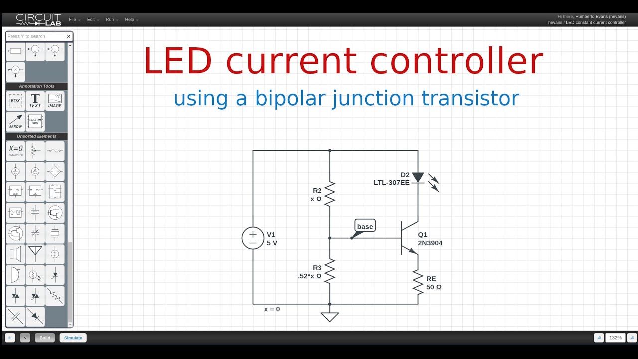 LED Current Controller - Dimming/Brightness Constant Current Limiter) -